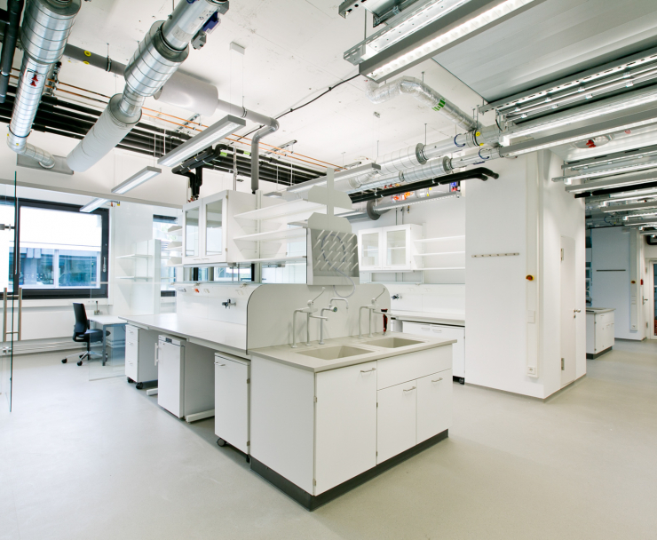 Umbau eines Laborgeschosses am Institut für Biochemie
